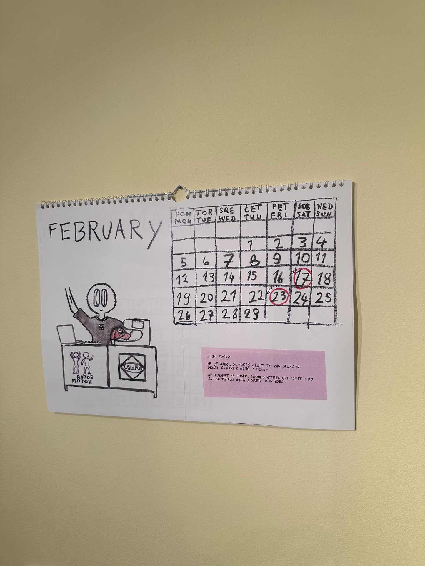 Calendar 2024/2052